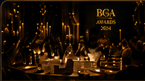 Formal BCA awards dinner setting